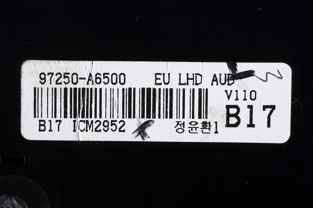 Varmeapparat betjening til Hyundai i30 2012-2017 (Type II)  (HYUNDAI|97250-A6500|)
