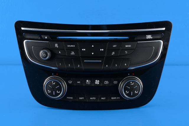 Varmeapparat betjening til Peugeot 508, 2011-2014 (Type I, Fase 1)  