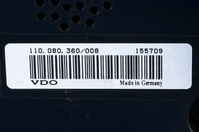 Instrumentpanel til VW Tiguan 2007-2011 (Type I, Fase 1)  (VDO|110.080.360/008|5N0 920 870 D|)