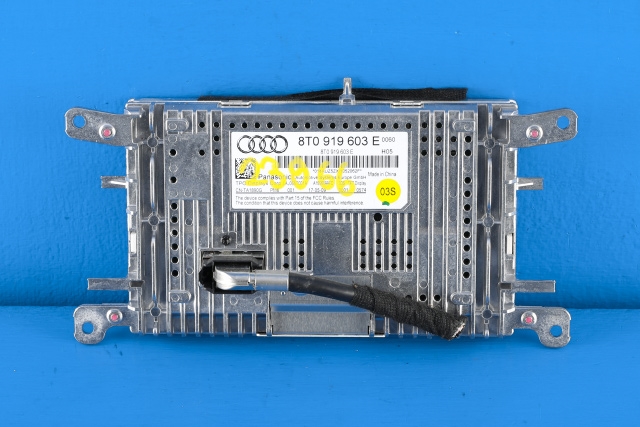 Bilstereo navigasjon skjerm til Audi A4 2007-2014 (Type IV) (B8) (B8) (VAG|8T0 919 603 E|)