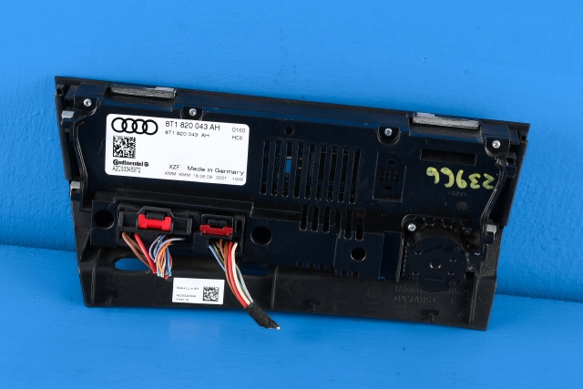 Varmeapparat betjening til Audi A4 2007-2014 (Type IV) (B8) (B8) (VAG|8T1 820 043 AH|)