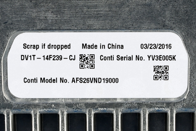 Multimedia display (MCU - Media Controller Unit) til Ford Transit 2014-->>  (FORD|DV1T-14F239-CJ|)
