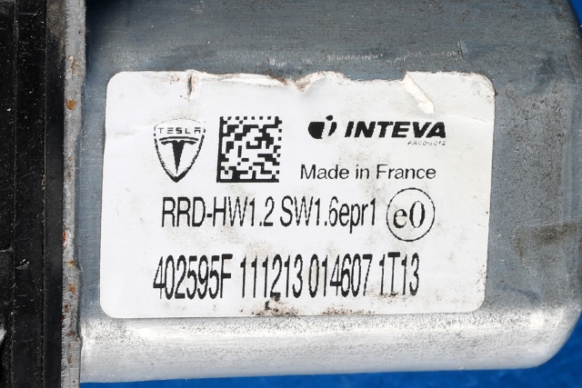 Ruteheis høyre bak til Tesla Model S 2013-2016 (Fase 1)  (TESLA|6006377-00-G|)