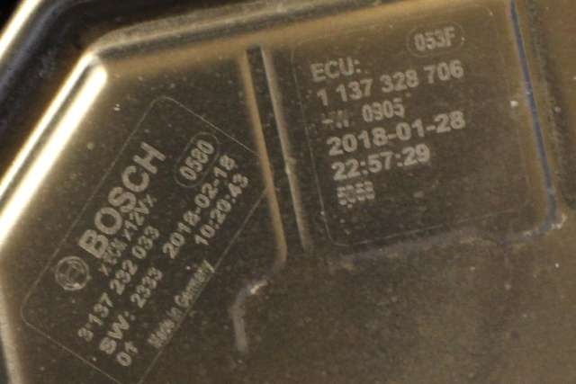 Kjølevifte til Mercedes GLC 2015-2022 (X253) (X253) (BOSCH|3 137 232 003|)