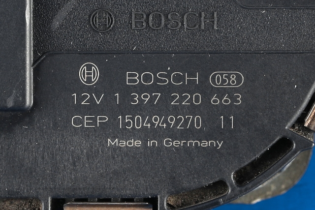 Viskermotor frontrute komplett m/overføring til VW e-Golf 2014-2017 (Fase 1)  (VAG|5G1 955 023 C|)