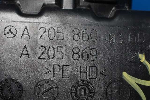 Spylertank foran til Mercedes GLC 2015-2022 (X253) (X253) (MERCEDES|A 205 860 03 60|)