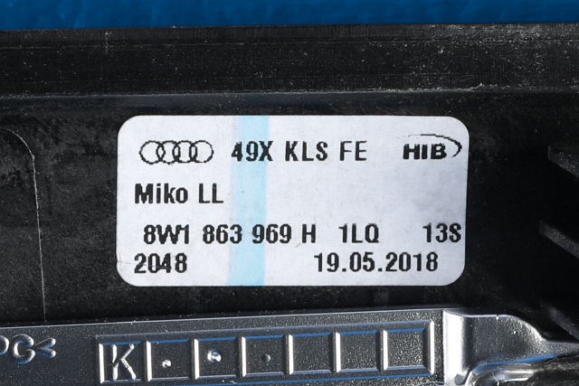 Dashbord diverse til Audi RS4 2018-->> (VAG|8W1 919 616|)