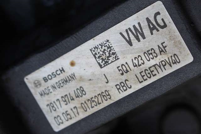 Tannstang elektrisk til Audi Q2 2016-->> (VAG|5Q1 423 053 AF|)