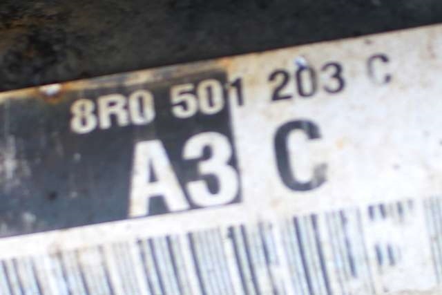 Drivaksel høyre bak, diesel/automat til Audi A7 2010-2014 (Type I, Fase 1)  (VAG|8R0 501 203 C|)