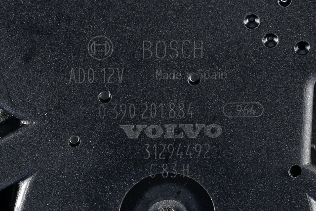Viskermotor bakrute til Volvo V40 2012-2019  (BOSCH|0 390 201 884|31294492|)