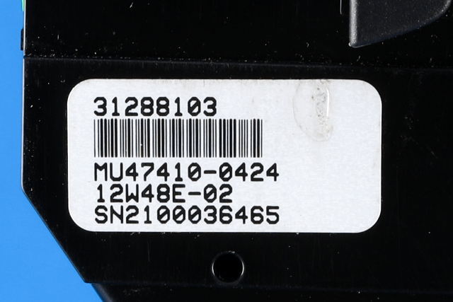 Bilstereo navigasjon betjeningspanel til Volvo V40 2012-2019  (VOLVO|31288103|)