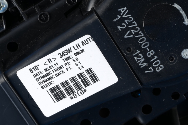 Varmeapparat motor til Toyota Avensis 2009-2015 (Type III, Fase 1)  (DENSO|272700-8103|)