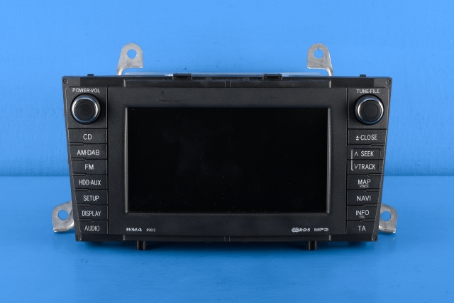 Bilstereo navigasjon til Toyota Avensis, 2009-2015 (Type III, Fase 1)  (TOYOTA|86120-20A80)