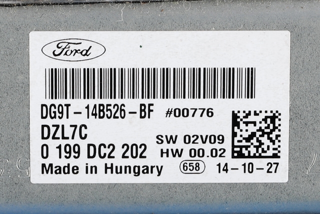 Styreenhet start/stopp til Ford Mondeo 2014-2019 (Type V, Fase 1) (FORD|DG9T-14B526-BF|)