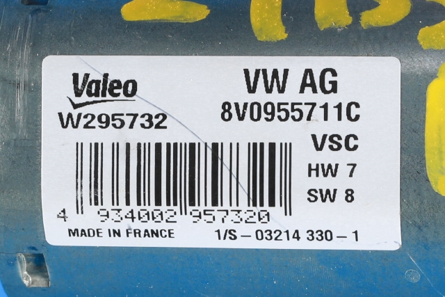 Viskermotor bakrute til VW Caddy 2020-->> (Type IV)  (VAG|8V0 955 711 C|)