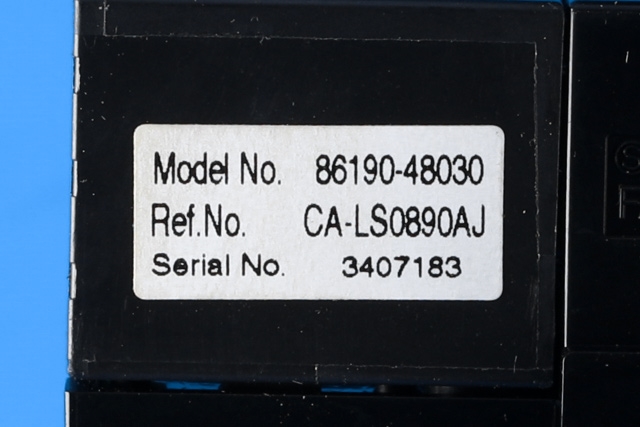 Bryter setevarme til Toyota Prius +7 2012-2020 (Type III) (stasjonsvogn) (stasjonsvogn)