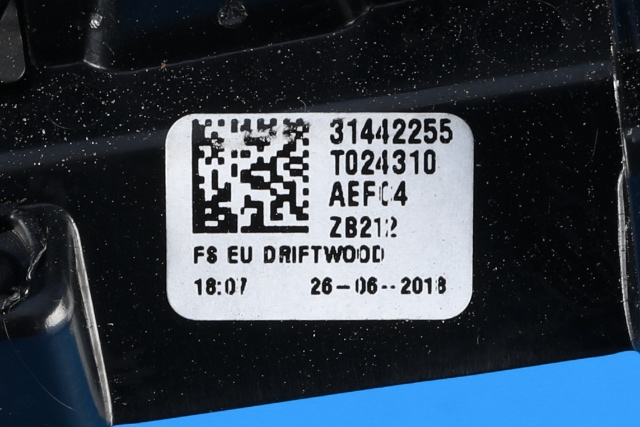 Dashbord friskluftdyse venstre til Volvo XC60 2017-->> (Type II) (VOLVO|31417691|)