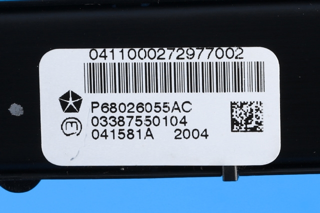 Bryter nødblink til Dodge RAM 2009-2018 (Type IV)  (DODGE|P68026055 AC|)
