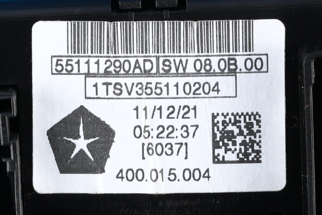 Varmeapparat betjening til Dodge RAM 2009-2018 (Type IV) (DODGE|55111290 AD|)
