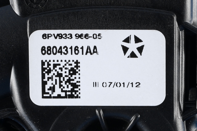 Pedal gass til Dodge RAM 2009-2018 (Type IV)  (DODGE|68043161 AA|6PV 933 966-05|)