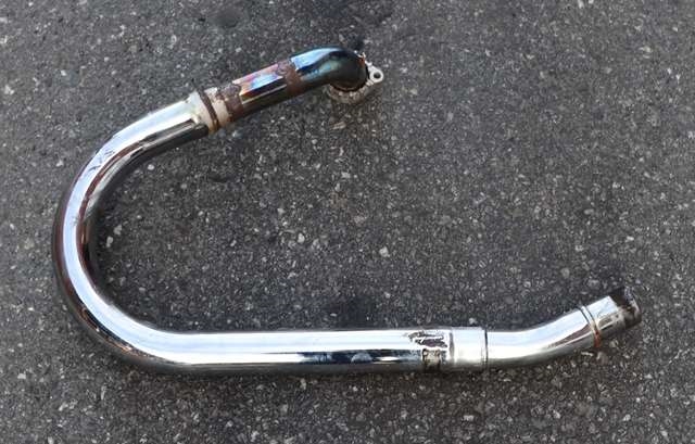 MC, Eksos fremre til MC Honda VT700C, Shadow 1984-1987