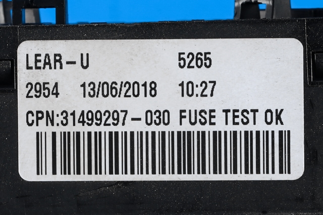 Sikringsboks til Volvo XC60 2017-->> (Type II)  (VOLVO|31473569|31499297|)