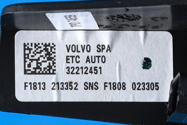 Pedal gass til Volvo XC60 2017-->> (Type II)  (VOLVO|32212451|)