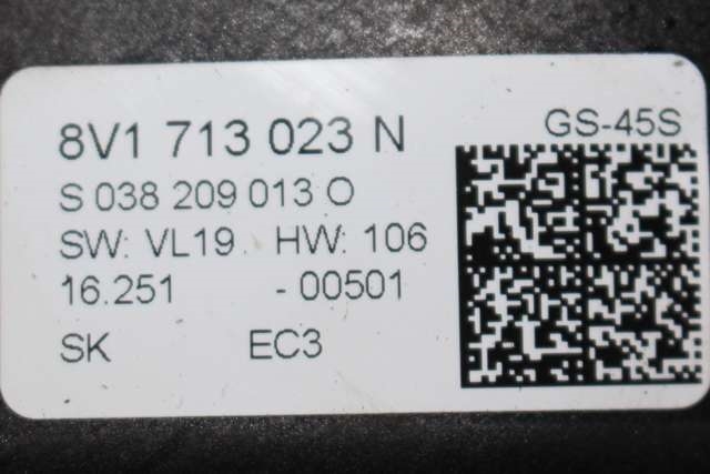 Girstang/girvelger automat til Audi A3 2016-2020 (Type III, Fase 2)  (VAG|8V1 713 023 N|)