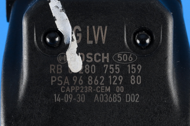 Pedal gass til Peugeot 508 2014-2018 (Type I, Fase 2)  (BOSCH|0 280 755 159|96 862129 80|)