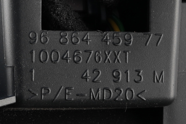 Bryter diverse til Peugeot 508 2014-2018 (Type I, Fase 2)