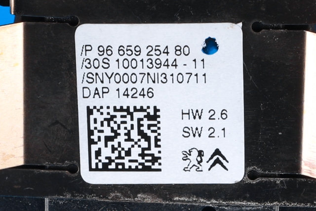 Sensor regnsensor til Peugeot 508 2014-2018 (Type I, Fase 2)  (PEUGEOT|96 659254 80|)