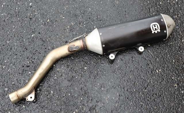 MC, Eksos til MC Husqvarna FE 501, 0-->>  