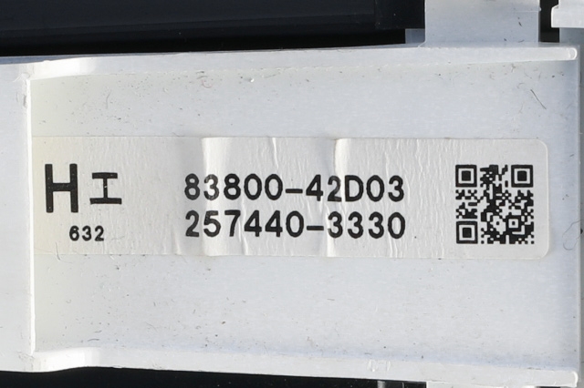 Instrumentpanel til Toyota RAV4 2006-2009 (Type III, Fase 1) (DENSO|257440-3330|83800-42D03|)