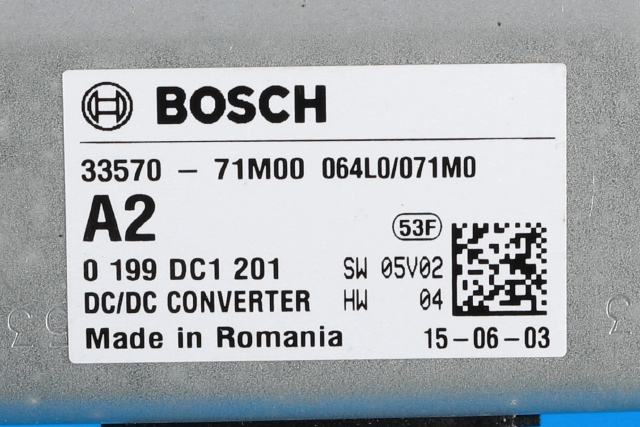 Styreenhet diverse til Suzuki Vitara 2015-->> (Type IV) (BOSCH|0 199 DC1 201|33570-71M00|)