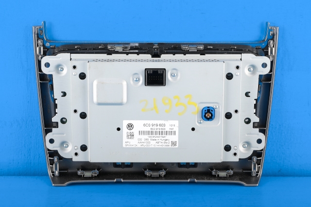Bilstereo betjeningspanel til VW Polo 2014-2017 (Type V, Fase 2) (VAG|6C0 919 603|)