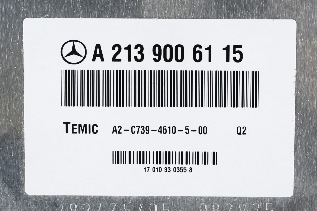 Styreenhet nivå/luftfjæring til Mercedes E-Klasse 2016-2023 (W213) (W213) (MERCEDES|A 213 900 61 15|)