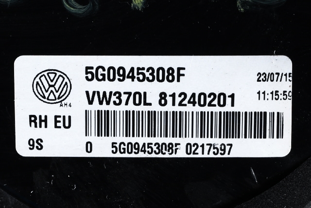 Baklykt høyre indre til VW e-Golf 2014-2017 (Fase 1) (VAG|5G0 945 308 F|)