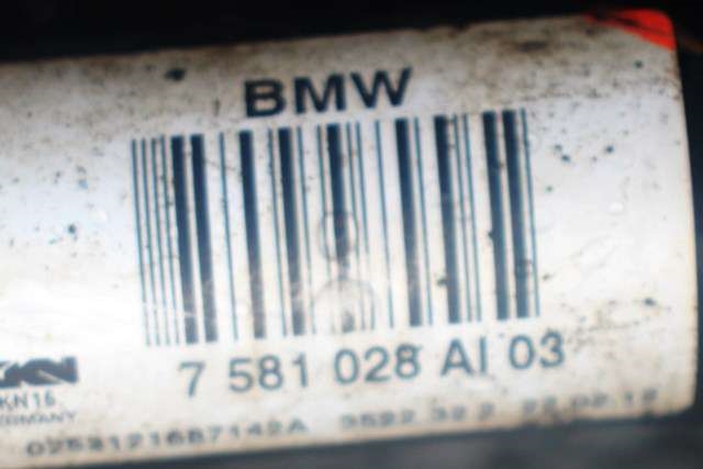 Drivaksel høyre bak, diesel/automat til BMW 5-Serie 2010-2017 (F10/F11) (F10/F11) (BMW|7 581 028|)