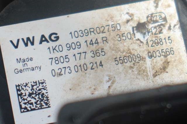 Tannstang elektrisk til VW Caddy 2015-2020 (Type III, Fase 3)  (VAG|1K1 423 051 FE|1K0 909 144 R|)