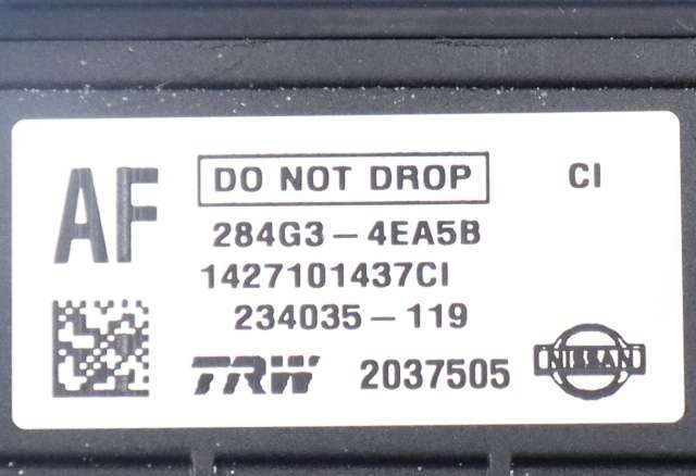 Kamera til Nissan Qashqai 2014-2021 (Type II) (NISSAN|284G3-4EA5B|)