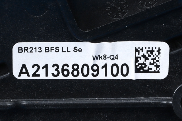 Dashbord friskluftdyse midtkonsoll til Mercedes E-Klasse 2016-2023 (W213) (W213) (MERCEDES|A 213 680 91 00|)