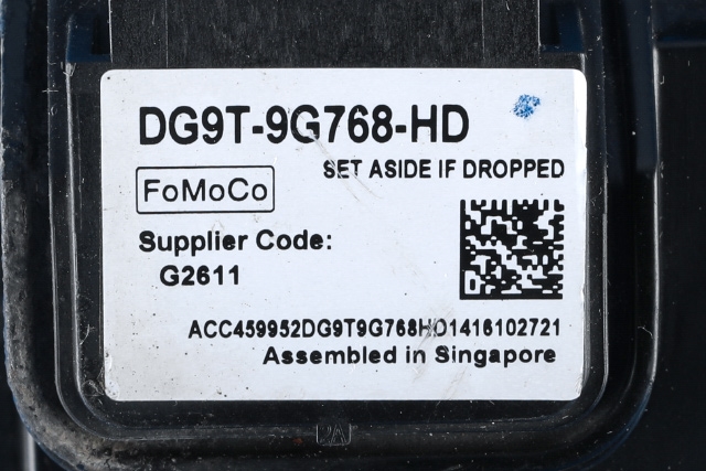 Sensor radar til Ford Mondeo 2014-2019 (Type V, Fase 1)  (FORD|DG9T-9G768-HD|)