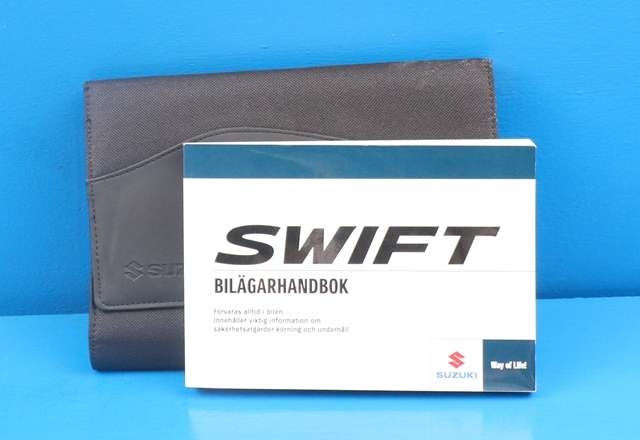 Instruksjonsbok til Suzuki Swift, 2011-2017