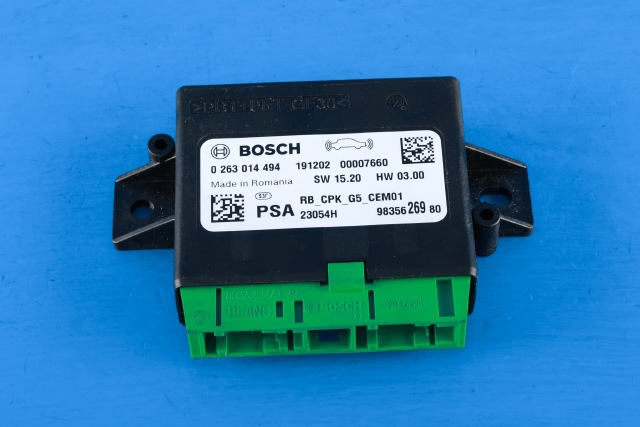 Styreenhet parkering til Peugeot 3008, 2016-->> (Type II)  (BOSCH|0 263 014 494)