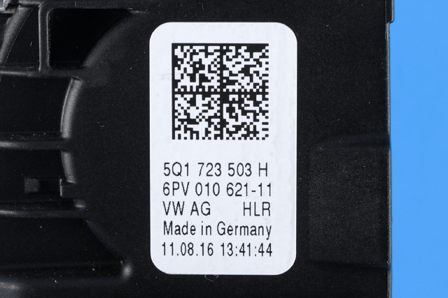 Pedal gass til Audi A3 2016-2020 (Type III, Fase 2)  (HELLA|6PV 010 621-11|5Q1 723 503 H|)