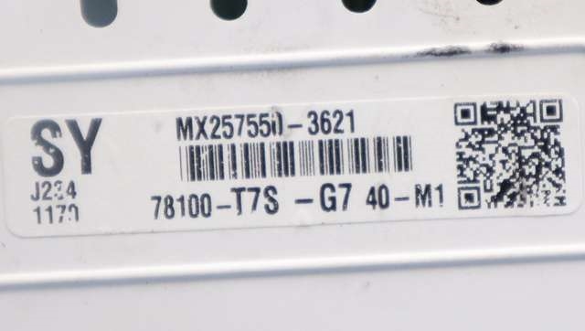 Instrumentpanel til Honda HR-V 2015-2021 (Type II)  (HONDA|78100-T7S-G740|)