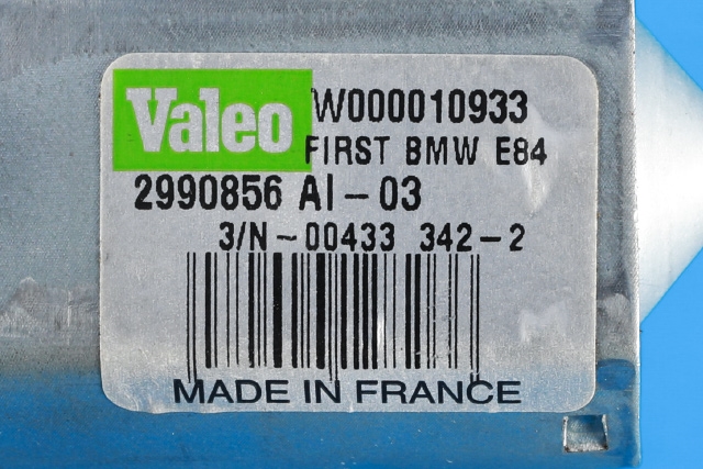 Viskermotor bakrute til BMW X1 2009-2015 (E84) (E84) (BMW|2 990 856|)