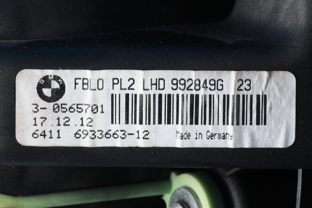 Varmeapparat motor til BMW X1 2009-2015 (E84) (E84) (BMW|64.11-6 933 663|)