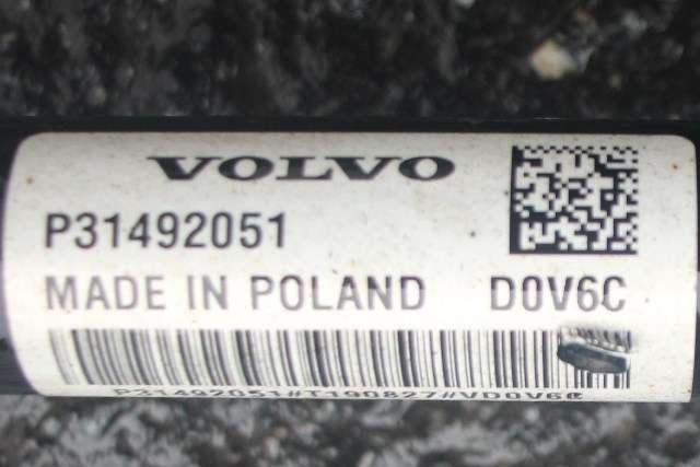 Drivaksel venstre bak, diesel/automat til Volvo V60 / V60 CC 2018-->> (Type II)  (VOLVO|P31492051|)