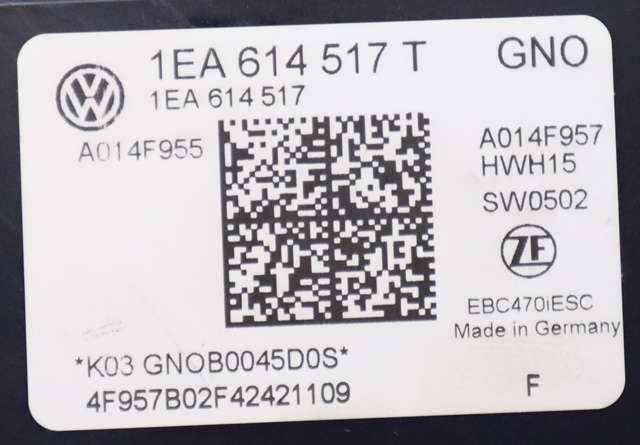 ABS sentral til Audi Q4 e-tron 2021-->>  (VAG|1EA 614 517 T|)
